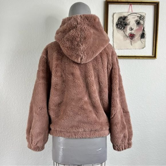 French Connection Arabella Faux Fur Hooded Jacket - Picture 6 of 13